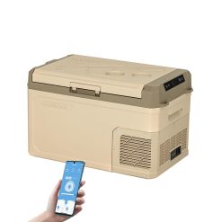 Alpicool GE30 30L Nevera Portátil Eléctrica Refrigerador de Coche 12V 24V Mini frigorífico CA 220v para Hogar, Camping, Viajes, Automóvil, 20ºC a 20ºC