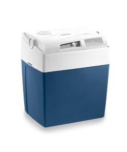 Mobicool ME27 - Nevera Eléctrica Portátil, 26 l, Mini Nevera para Coche, camión, Barco y Autocaravana, 12 y 230 V, Azul