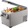VEVOR Nevera Termoeléctrica Portátil 35 L Nevera de Viaje para Coche Nevera Portátil Eléctrica de Viaje para Coche Mini Refrigerador para Coche Mini Nevera para Bebidas con LCD