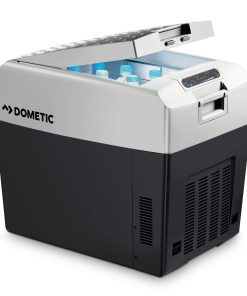 DOMETIC TropiCool TCX 35 Nevera Eléctrica Portátil, 33 l, mini nevera para coche, camión, barco y autocaravana, 12/24 V y 230 V